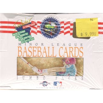 1993 Classic Best Baseball Jumbo Box