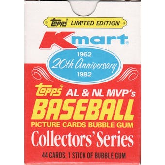 1982 Topps Baseball K-Mart 20th Anniversary MVP's Set Box