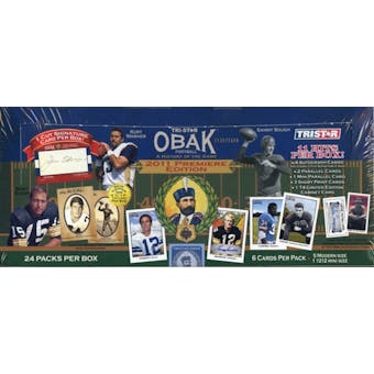 2011 TriStar Obak Football Hobby Box