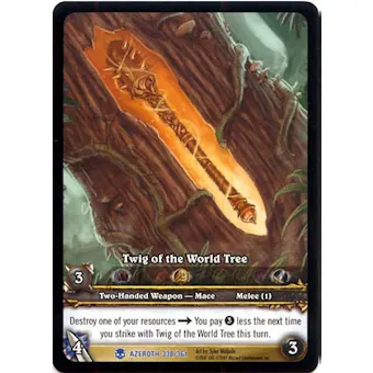 WoW Archives Single Wraith Scythe Extended Art Foil