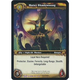 WoW Archives Single Maiev Shadowsong NM/MT Foil