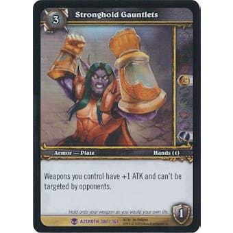 WoW Archives Single Stronghold Gauntlets NM/MT Foil