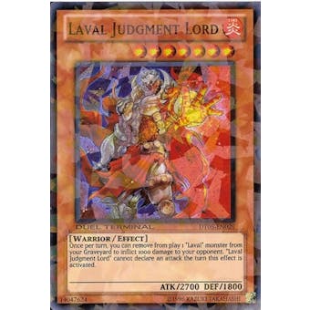 Yu-Gi-Oh Duel Terminal 5 Single Laval Judgment Lord Super Rare DT05