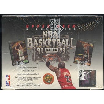 1992/93 Upper Deck Hi # Basketball Jumbo Box