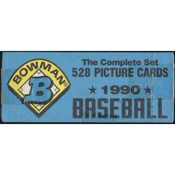 1990 Bowman Baseball Factory Set (Blue)