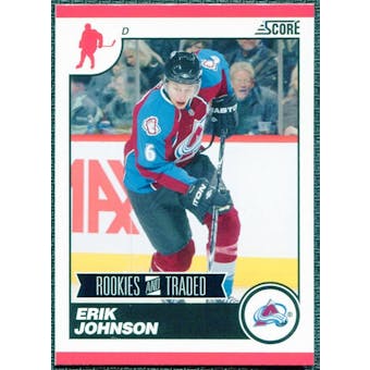 2010/11 Score #571 Erik Johnson 10 Card Lot