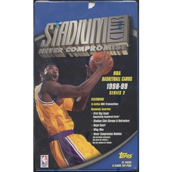 1998/99 Topps Stadium Club Series 2 Basketball Retail Box