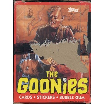 Goonies Wax Box (1985 Topps)