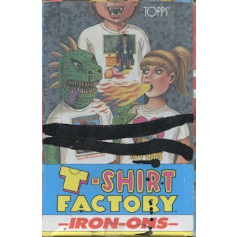 T-Shirt Factory Wax Box (1988 Topps)