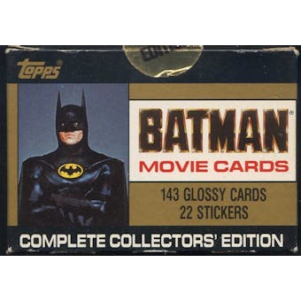 Batman Movie Series 1 Factory Set (1989 Topps)