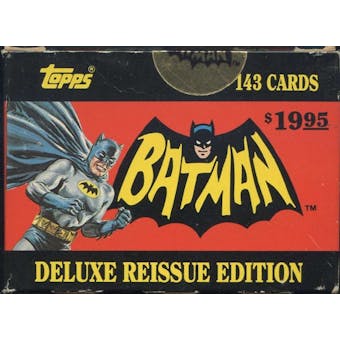 Batman Deluxe Reissue Edition Factory Set (1989 Topps)