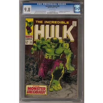 Incredible Hulk #105 CGC 9.8 (OW) *1054965007*