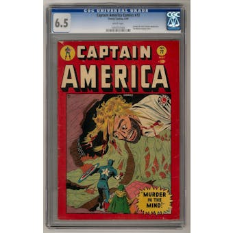 Captain America Comics #72 CGC 6.5 (W) *1056157004*