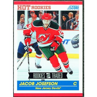 2010/11 Score #627 Jacob Josefson RC 10 Card Lot