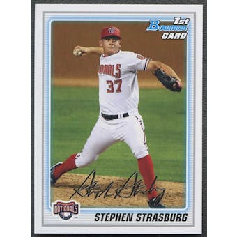 2010 Bowman Baseball #BP1 Stephen Strasburg Rookie