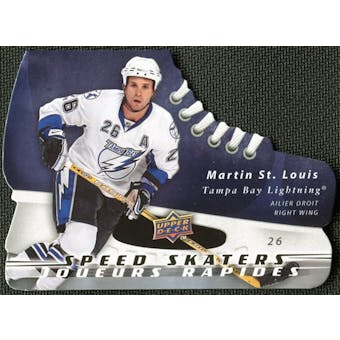 2008/09 McDonald's Upper Deck Speed Skaters Martin St. Louis #SS1