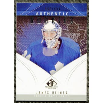 2009/10 Upper Deck SP Game Used #157 James Reimer RC /699