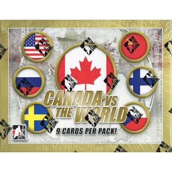 2011/12 In The Game Canada vs The World Hockey Hobby Box
