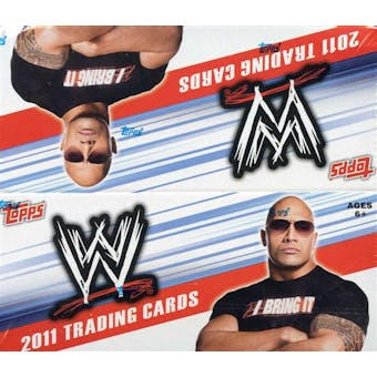 2011 Topps WWE Wrestling Retail 24-Pack Box