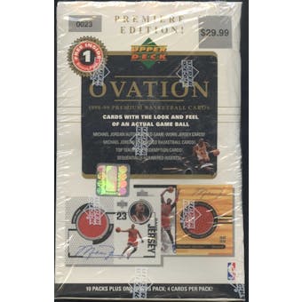 1998/99 Upper Deck Ovation Basketball Blaster Box