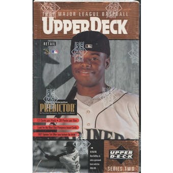 1997 Upper Deck Series 2 Baseball Retail 28-Pack Box