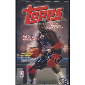 1997/98 Topps Series 1 Basketball Retail Box