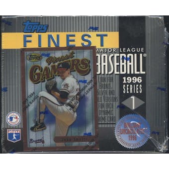 1996 Topps Finest Series 1 Baseball Retail Box