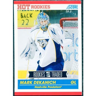 2010/11 Score #650 Mark Dekanich RC 10 Card Lot