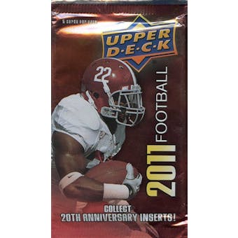2011 Upper Deck Football Retail 24-Pack Lot