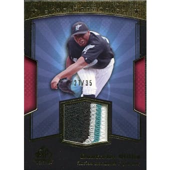 2004 SP Game Used Patch Star Potential #DW1 Dontrelle Willis Arm Down 27/35