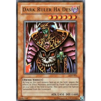 Yu-Gi-Oh Legacy of Darkness Single Dark Ruler Ha Des Ultra Rare (LOD-001)