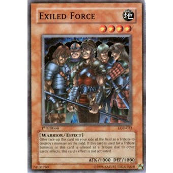 Yu-Gi-Oh Legacy of Darkness Single 1st Edition Exiled Force Super Rare