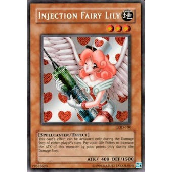 Yu-Gi-Oh Legacy of Darkness Single Injection Fairy Lily Secret Rare