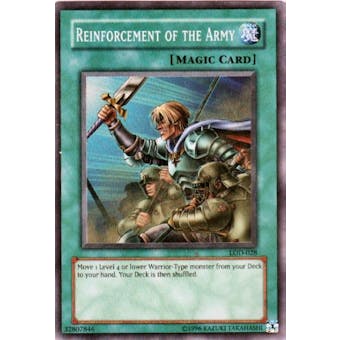 Yu-Gi-Oh Legacy of Darkness Single Reinforcement of the Army Super Rare