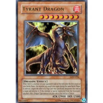 Yu-Gi-Oh Legacy of Darkness Single Tyrant Dragon Ultra Rare (LOD-034)