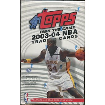 2003/04 Topps Basketball Hobby Box
