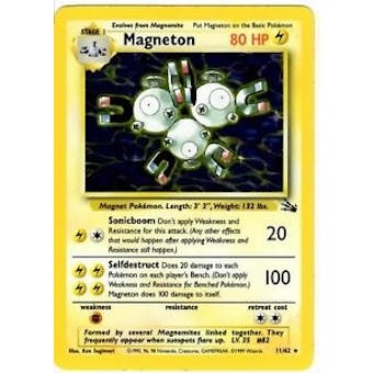 Pokemon Fossil Single Magneton 11/62