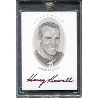 2010/11 ITG Enshrined Autographs Silver #AHH Harry Howell SP /49