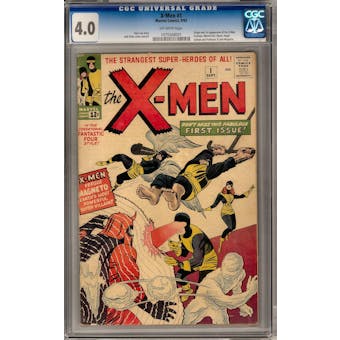 X-Men #1 CGC 4.0 (OW) *1075568001*