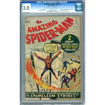 Amazing Spider-Man #1 CGC 2.0 (C-OW) *1075791001*
