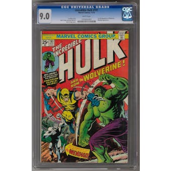 Incredible Hulk #181 CGC 9.0 (W) *1076002001*