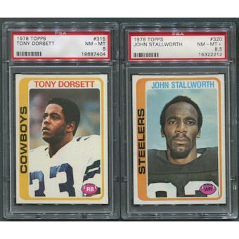 1978 Topps Football Complete Set (NM-MT) With 3 Graded PSA Cards