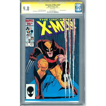 Uncanny X-Men #207 CGC 9.8 Chris Claremont Signature Series (W) *1077629013*