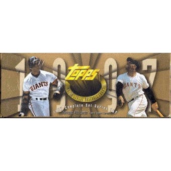 1997 Topps Baseball Hobby Factory Set (box) (Gold)