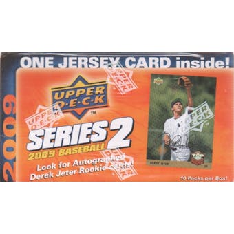 2009 Upper Deck Series 2 Baseball Blaster Box