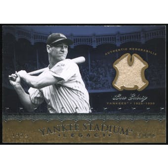 2008 Upper Deck Yankee Stadium Legacy Collection Memorabilia #LG Lou Gehrig