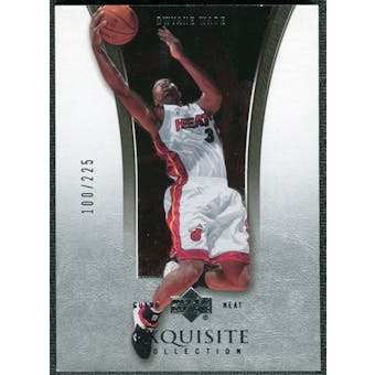 2004/05 Upper Deck Exquisite Collection #19 Dwyane Wade /225