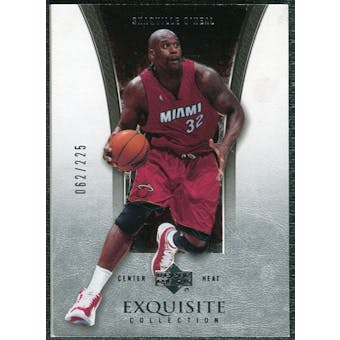 2004/05 Upper Deck Exquisite Collection #20 Shaquille O'Neal 62/225