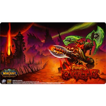 World of Warcraft Fires of the Outland Playmat