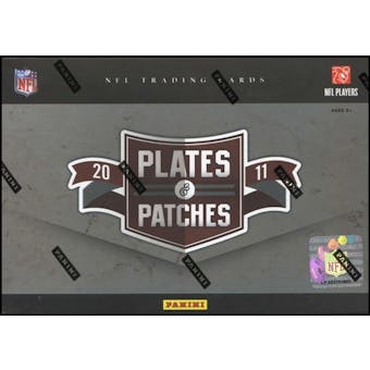 2011 Panini Plates and Patches Football Hobby Box